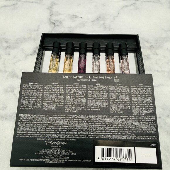 Yves Saint Laurent Gift Set-Le Vestiaire Lavalliere,Muse-2ml,0.06oz-6pc-BOX-NEW - Picture 10 of 15